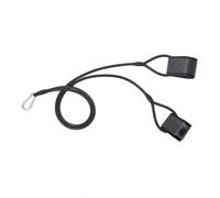 Hellery Tubo Elastico con Clip in Metallo | Ergonomico, Elastica con Polsini Imbottiti, Portatile, Attrezzo, per Allenamento a Casa, Riscaldamento, Atleti