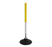 Hellery Tumbler Basketball Training Post, Palo di Agilità Portatile E Versatile per Il Calcio, per attività Indoor E Outdoor, Giallo