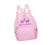 Hellery Zaino Da Ballo con Spallacci Regolabili, Borsa Portaoggetti Portatile per Bambini, Design E Poliestere, Adatto per Gi, Rosa