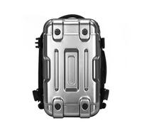 Hellery Zaino Rigido da Uomo da Viaggio Antishock Porta PC Pannello Frontale Modellato Protezione Urti Manico Superiore Comodo Schienale, Array, Argento, Grande