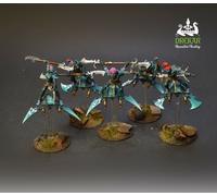 Hellions Drukhari dark eldar warhammer 40K COMMISSIONE dipinto