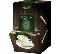 HELLMA 60107615 Tubo di Zucchero Sticks Commercio Equo e Solidale
