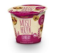 Hellma M?sli Herzen Cranberry, 30 g, 30 St?ck