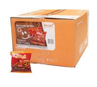 HELLMA Mini pasticcini alcalini - 70 pezzi stuzzichini in mini sacchetto da 15 g confezionato singolarmente - mix di snack salato in scatola