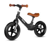 Hello-5ive Bicicletta senza pedali da 12" per bambini e bambine, modello leggero con telaio in nylon e pneumatici antiforatura, regolabile per bambini di 3, 4, 5 e 6 anni