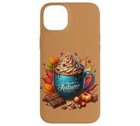 Hello Autumn Hot Cocoa Mug Graphic For Women Kids And Fall Custodia per iPhone 14 Plus