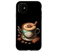 Hello Autumn Themed Coffee Mug For Women Cozy Fall Vibes Custodia per iPhone 11