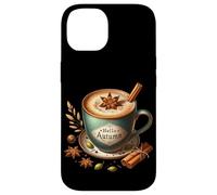 Hello Autumn Themed Coffee Mug For Women Cozy Fall Vibes Custodia per iPhone 14