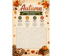 Hello Autumn Word Search puzzle: Cozy Fall Puzzles for Relaxation, Mental Stimulation, and Everyday Enjoyment