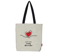 Hello-Bags. Borsa Totebag. Esterno: 100% cotone. Con cerniera, fodera e tasca interna. Include una bella busta kraft in regalo