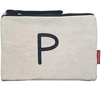 hello-bags. Necessaire/Pochette. Esterno: 100% cotone. Con cerniera interna e fodera. Include una bella busta regalo kraft. Modello P. Colore: Écru. Misure: 23x15,5 cm.