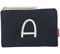 hello-bags. Necessaire/Pochette. Esterno: 100% cotone. Con cerniera interna e fodera. Include una bella busta regalo kraft. Modello A. Colore: Nero. Misure: 23x15,5 cm.