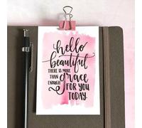 Hello Beautiful Mini Card