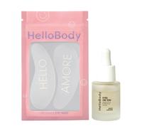 HELLO BODY - Booster Hello Amore Duo Set - Contorno occhi,Cofanetto trattamento occhi e labbra,Maschera occhi,Cofanetto antirughe