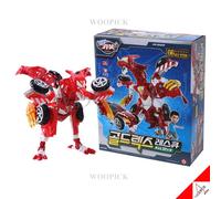 Hello Carbot ALL-STAR GOLD REX Rescue Transformer Robot Auto Figure Giocattol...