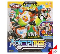 Hello Carbot ANGRY PUFF Tiro Mixer Camion Trasformatore Robot Giocattolo Angr...