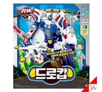 Hello Carbot DROCOP Transformer Robot Polizia Drone Figura Giocattolo Hyper...