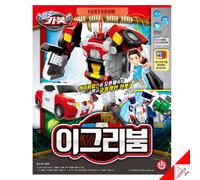 Hello Carbot EGRYBOOM Transformer Robot Police Car Figure Toy Hyper Cops 2022