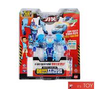 Hello Carbot EVAN PRIME Unity serie Blue Transforming Robot Car Turning Mecard