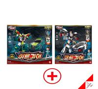 Hello Carbot The Braves HEAT GUY + CODE GUY Transformer Robot Figure Toy 2025