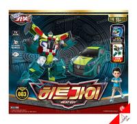 Hello Carbot The Braves HEAT GUY Transformer Robot Police Car Figure Toy 2025