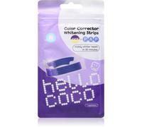 hello coco Color Corrector Whitening Strips strisce sbiancanti 7 pz