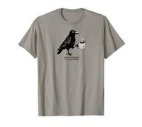 Hello Darkness Il mio vecchio amico Crow Coffee Halloween spaventoso Maglietta