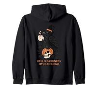 Hello Darkness, mio vecchio amico, Halloween Felpa con Cappuccio