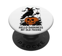 Hello Darkness, mio vecchio amico, Halloween PopSockets PopGrip Adesivo