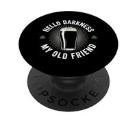 Hello Darkness My Old Friend Beer Bere San Patrizio PopSockets PopGrip Adesivo