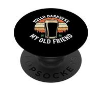 Hello Darkness My Old Friend Beer Bere San Patrizio PopSockets PopGrip Adesivo