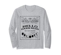 Hello Darkness My Old Friend (Dichiarazione di Moody & Grafica) Maglia a Manica