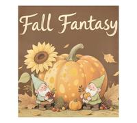 Hello Fall Autumn Dewalf Pumpkin Girasole copertura magnetica riutilizzabile magnetico frigorifero copre decorazioni per le vacanze 58,4 x 66 cm