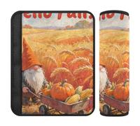 Hello Fall Autumn Harvest Dwarfs 2 Pack cintura di sicurezza copre il collo e le spalle per SUV Protector para cinturón de carro