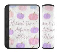 Hello Fall Autumn Pumpkin White 2 Pack seggiolino auto Strap Cover Stop cintura di sicurezza taglio nel collo per camion forro para cinturon de segurida