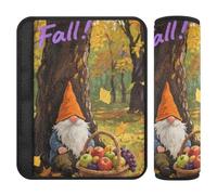 Hello Fall Autumn Tree Dwalf 2 Pack seggiolino auto Cover pad Rilasciare lo stress al collo e alle spalle per Sedan funda para cinturón de carro
