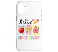 Hello First Grade Apple Pencil Zaino Custodia per iPhone 16 Plus