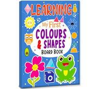 Hello Friend Books Learning My First Colours and Shapes- Illustrated Board Book for Kids