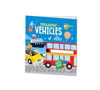 Hello Friend Books Peekaboo! Vehicles: Lift a Flap Board Book for Kids