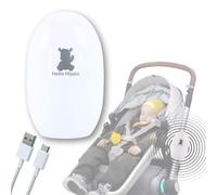 Hello Hippo - Dondolo elettrico - Aiuto per dormire per bambini -ricaricabile USB-C- Baby Rocker- 3 velocità - adatta a tutti i passeggini e passeggini - silenzioso, compatto e portatile