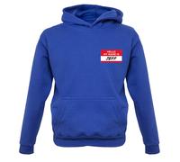 Hello il Mio Nome È Jeff - Bambini Felpa Divertente Scherzo Film 22 Salto Strada