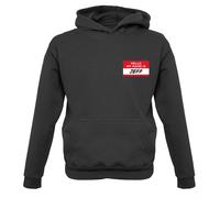 Hello il Mio Nome È Jeff - Bambini Felpa Divertente Scherzo Film 22 Salto Strada