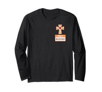 Hello I'm Blessed Christian Cross Ringraziamento Famiglia Divertimento Maglia a Manica