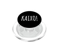 "Hello!" in lingua basca parola carino divertente PopSockets PopGrip per MagSafe