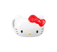 Paladone Hello Kitty - Tazza in ceramica a forma di gatto con classico fiocco rosso, accessorio da scrivania per ufficio e scuola, idea regalo, PP13154HK