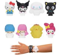 Hello Kitty and Friends Figbands multipack- 8 figrette- Figura e banda serie 1-2-in-1- Prodotto Sanrio con licenza ufficiale di Jazwares- Ages 4+