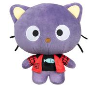 Hello Kitty and Friends Series 2 Chococat 8-inch Punks Plush - Officially Licensed Sanrio Product from Jazwares - Ages 6+