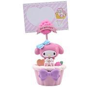 Hello Kitty And Friends Yume Sanrio My Melody Party Time - Simpatica clip per promemoria con design cupcake | Adorabili regali Sanrio e accessori da scrivania