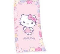 Hello Kitty Asciugamano In Velluto Da Bagno 75 X 150 Cm In Cotone
