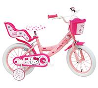 Hello Kitty - Bicicletta Bambina, Rosa Fuxia, Misura 14"